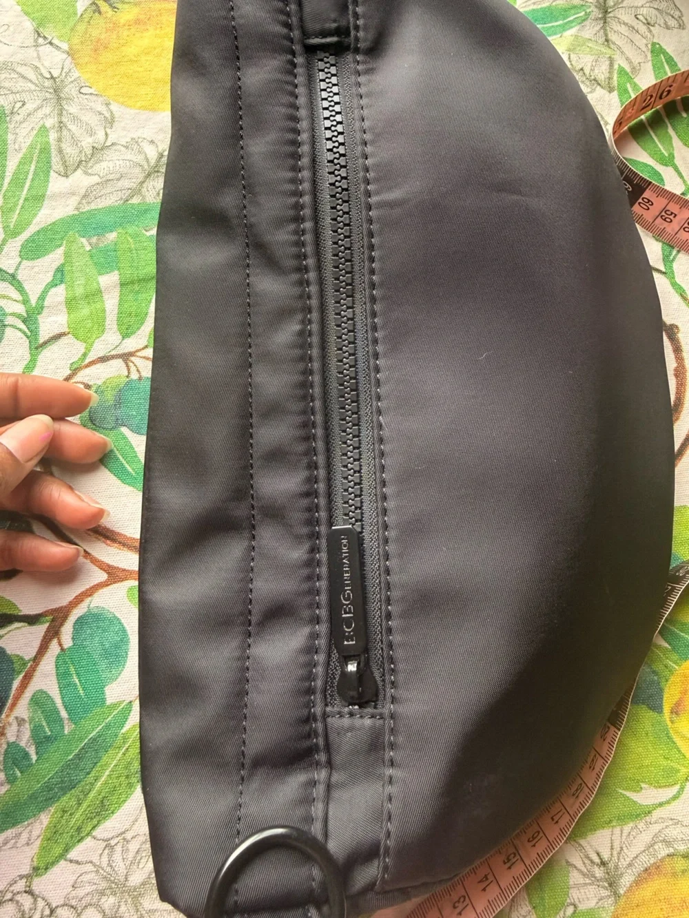 BCBG Black Interior Crossbody Bag